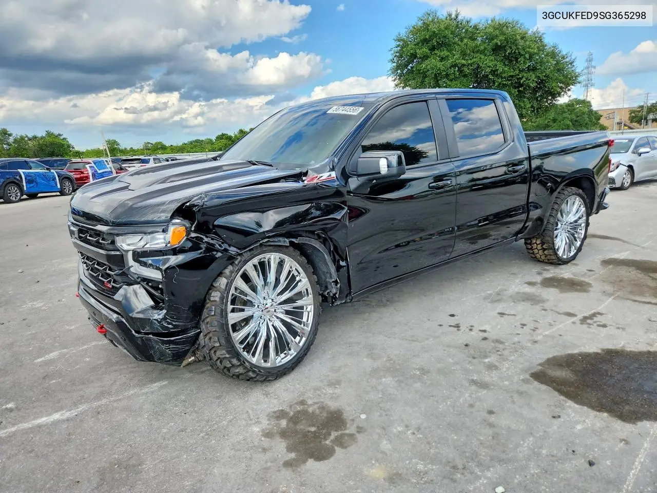 2025 Chevrolet Silverado K1500 Lt Trail Boss VIN: 3GCUKFED9SG365298 Lot: 56744556