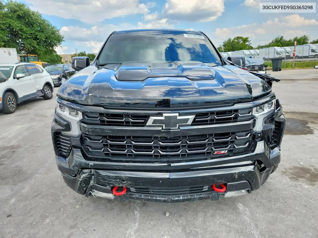 2025 Chevrolet Silverado K1500 Lt Trail Boss VIN: 3GCUKFED9SG365298 Lot: 56744556