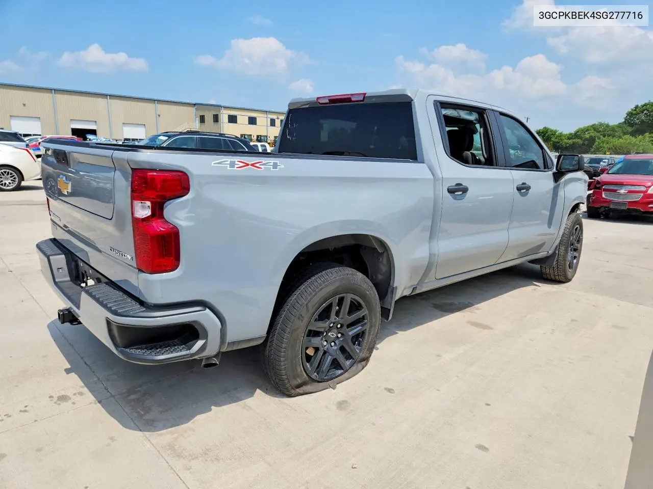 2025 Chevrolet Silverado K1500 Custom VIN: 3GCPKBEK4SG277716 Lot: 58144876