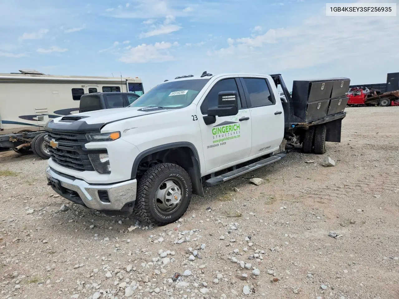 2025 Chevrolet Silverado K3500 VIN: 1GB4KSEY3SF256935 Lot: 59319296