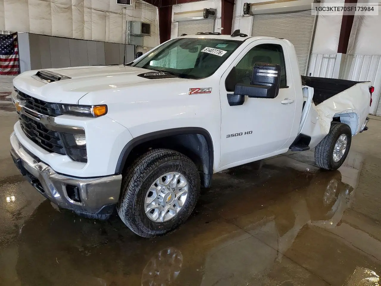2025 Chevrolet Silverado K3500 Lt VIN: 1GC3KTE70SF173984 Lot: 61407776