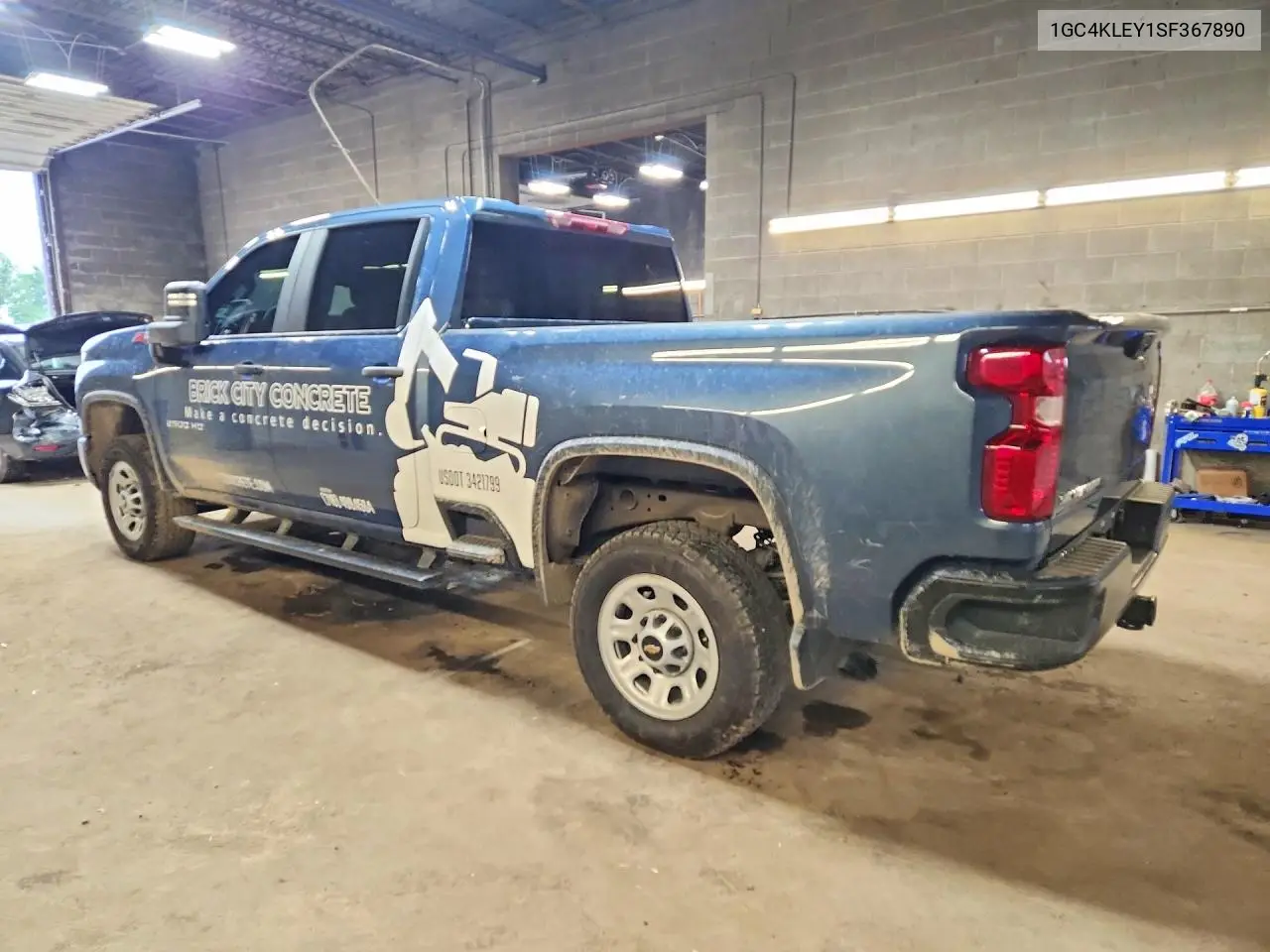 2025 Chevrolet Silverado K2500 Heavy Duty VIN: 1GC4KLEY1SF367890 Lot: 61496516