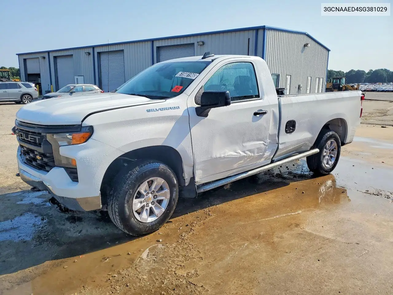 2025 Chevrolet Silverado C1500 VIN: 3GCNAAED4SG381029 Lot: 61560196