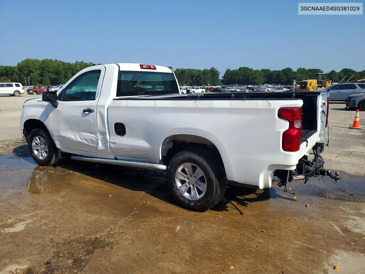2025 Chevrolet Silverado C1500 VIN: 3GCNAAED4SG381029 Lot: 61560196