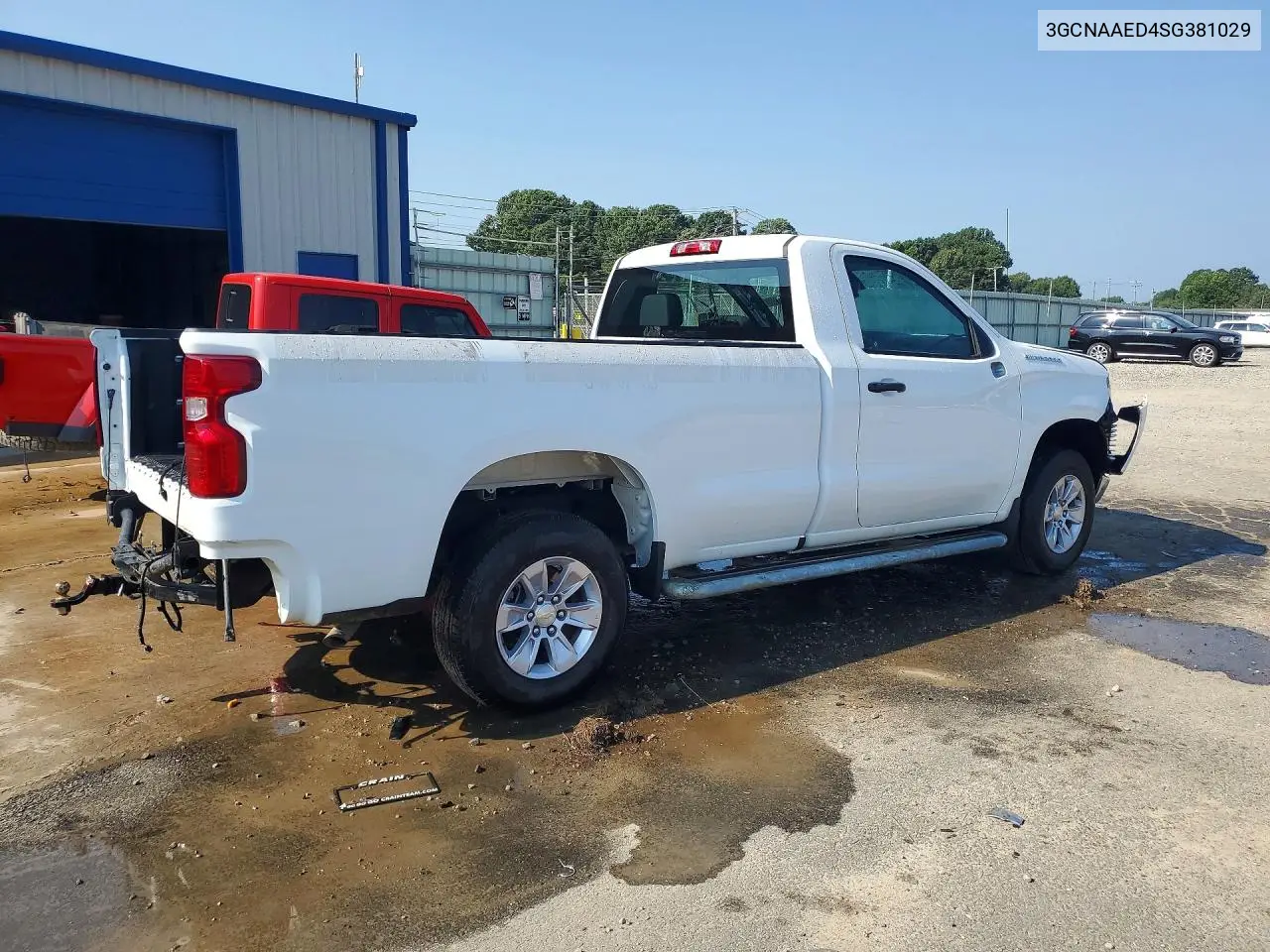 2025 Chevrolet Silverado C1500 VIN: 3GCNAAED4SG381029 Lot: 61560196