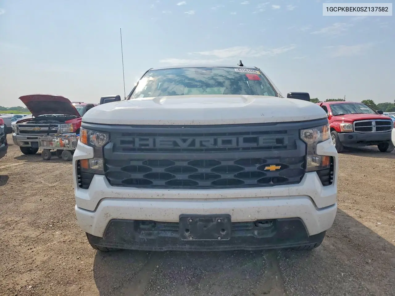 2025 Chevrolet Silverado K1500 Custom VIN: 1GCPKBEK0SZ137582 Lot: 61564466