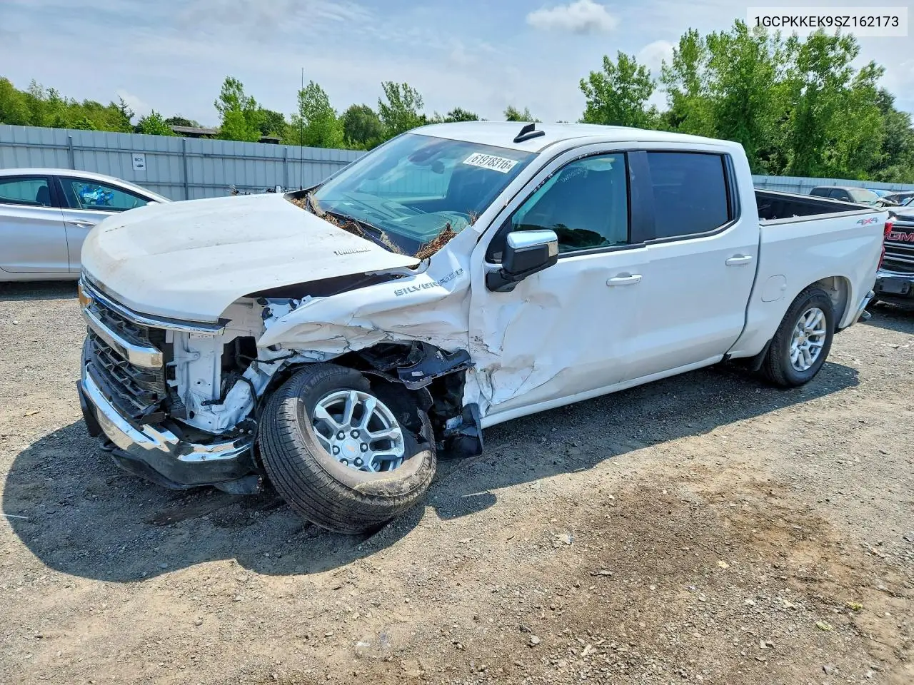 2025 Chevrolet Silverado K1500 Lt-L VIN: 1GCPKKEK9SZ162173 Lot: 61918316