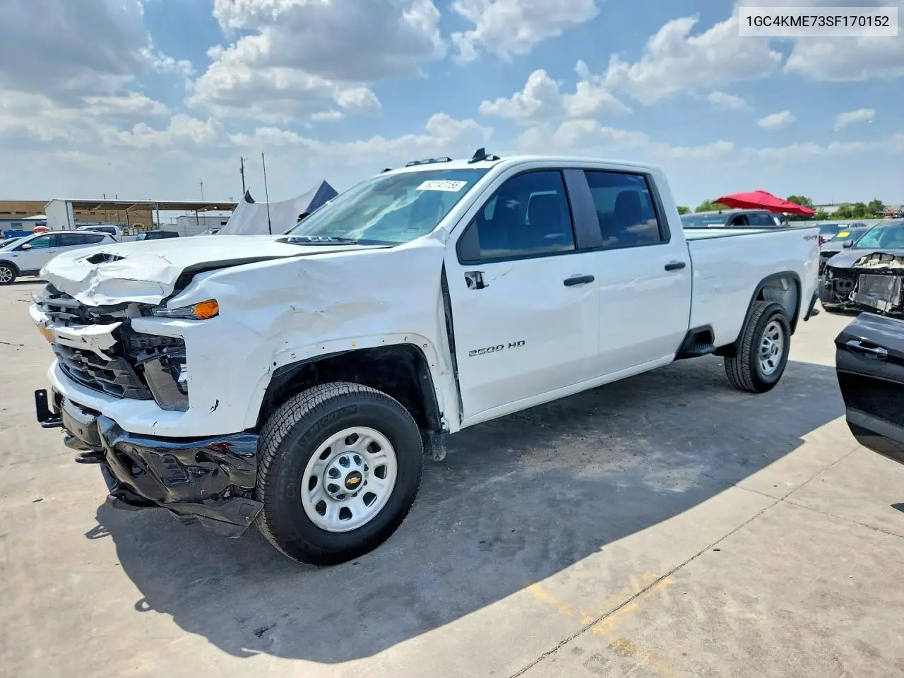 2025 Chevrolet Silverado K2500 Custom VIN: 1GC4KME73SF170152 Lot: 62147156