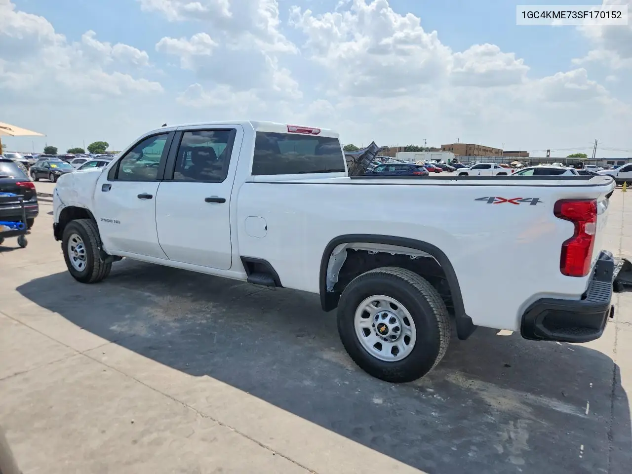 2025 Chevrolet Silverado K2500 Custom VIN: 1GC4KME73SF170152 Lot: 62147156