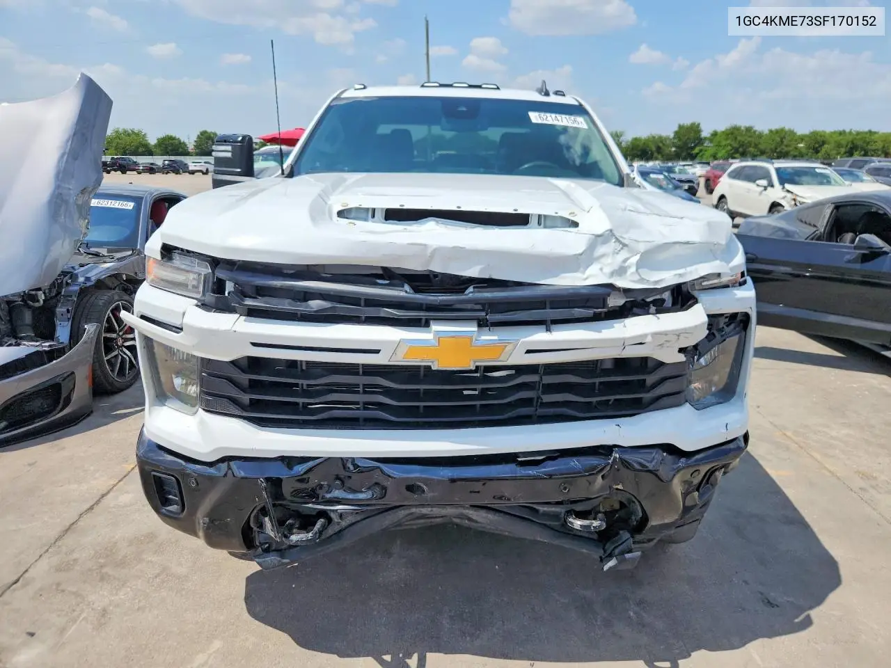 2025 Chevrolet Silverado K2500 Custom VIN: 1GC4KME73SF170152 Lot: 62147156