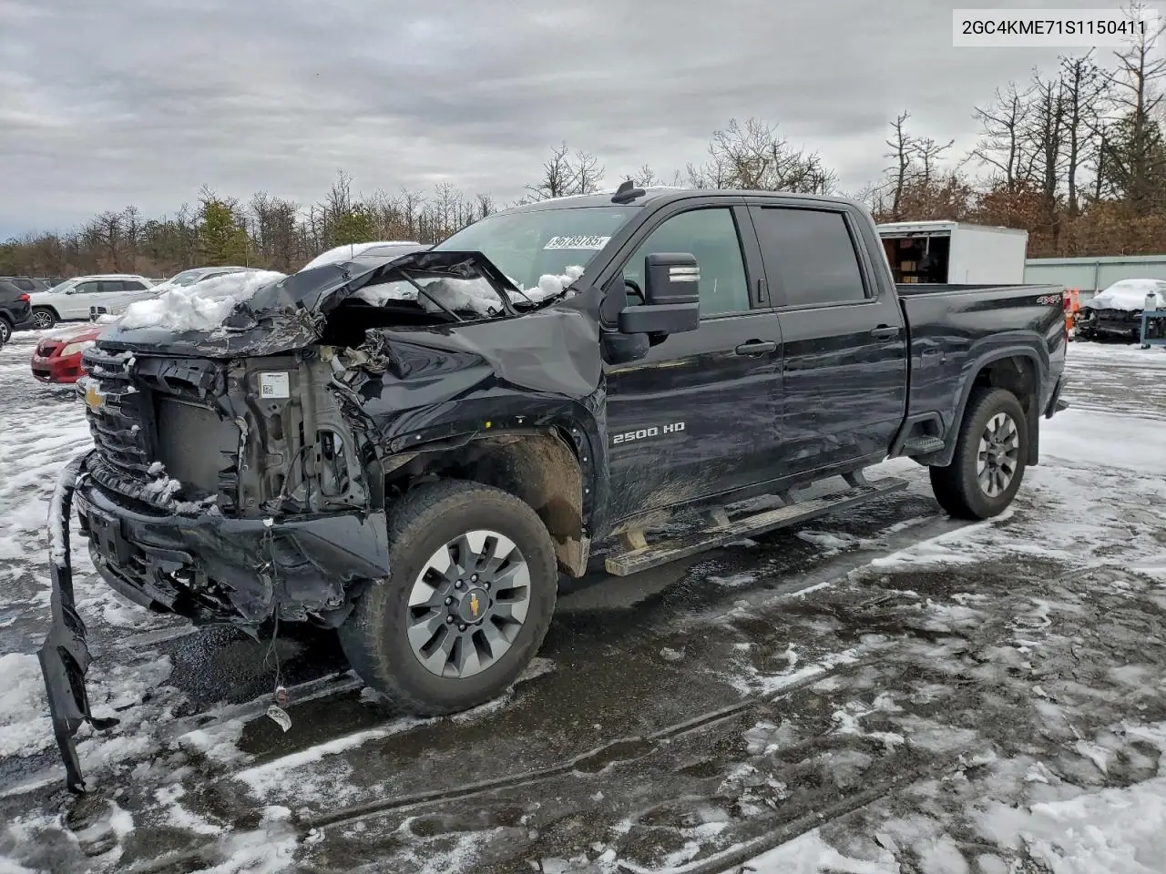 2GC4KME71S1150411 2025 Chevrolet Silverado K2500 Custom