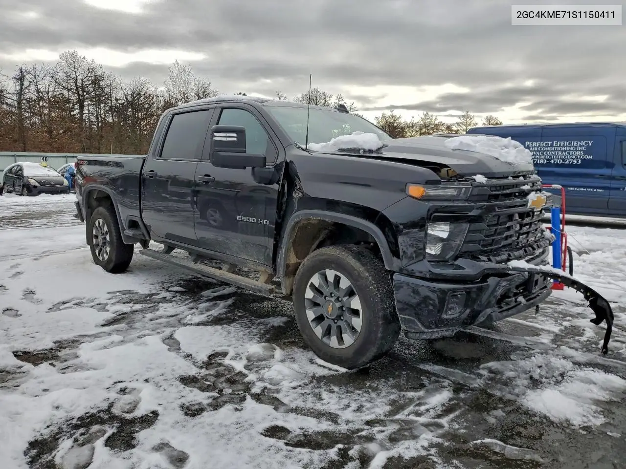 2GC4KME71S1150411 2025 Chevrolet Silverado K2500 Custom