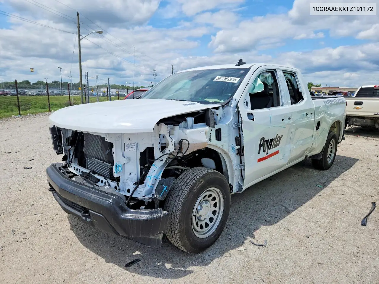 2026 Chevrolet Silverado C1500 VIN: 1GCRAAEKXTZ191172 Lot: 56596266