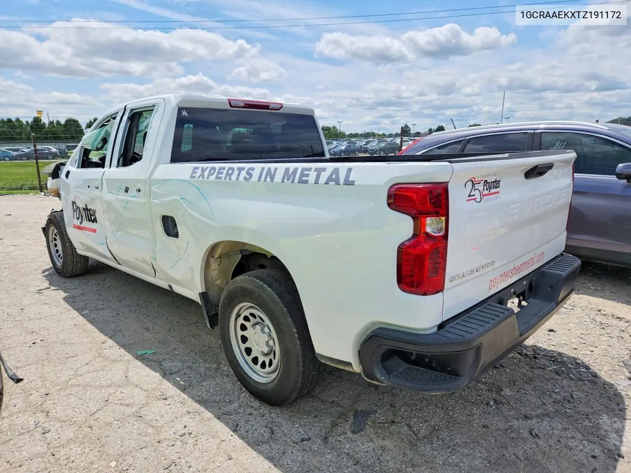 2026 Chevrolet Silverado C1500 VIN: 1GCRAAEKXTZ191172 Lot: 56596266