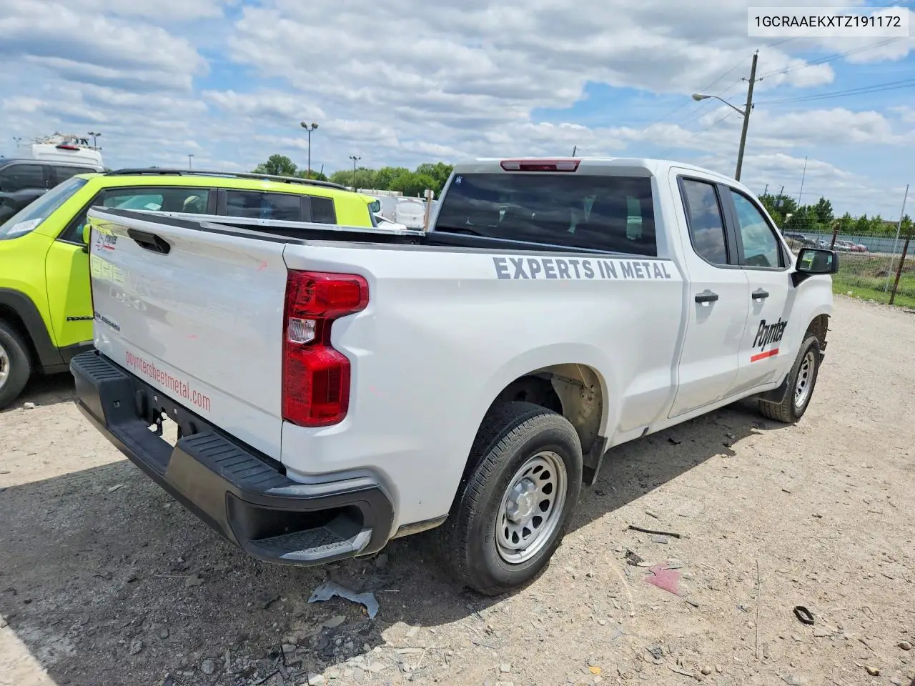 2026 Chevrolet Silverado C1500 VIN: 1GCRAAEKXTZ191172 Lot: 56596266