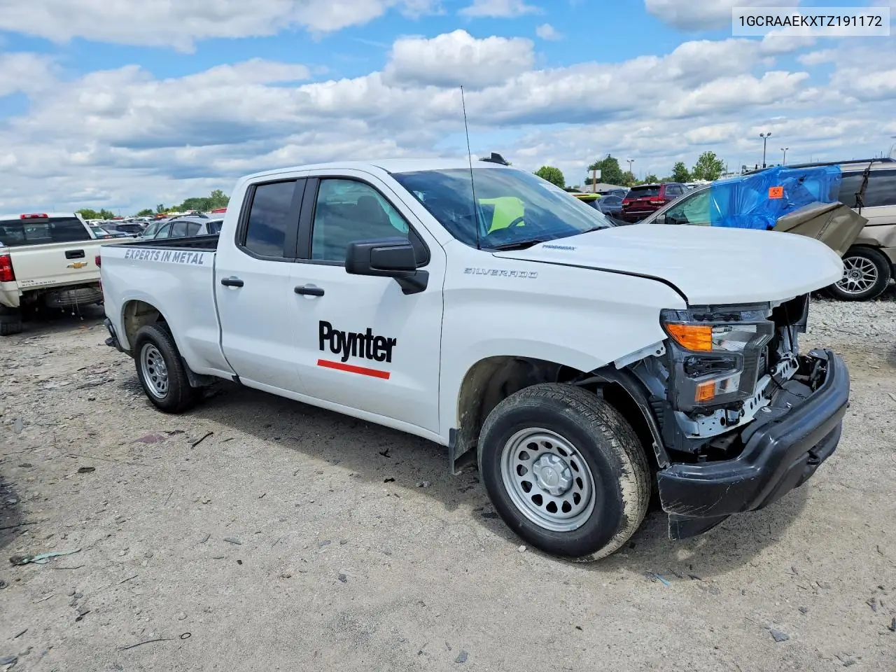2026 Chevrolet Silverado C1500 VIN: 1GCRAAEKXTZ191172 Lot: 56596266