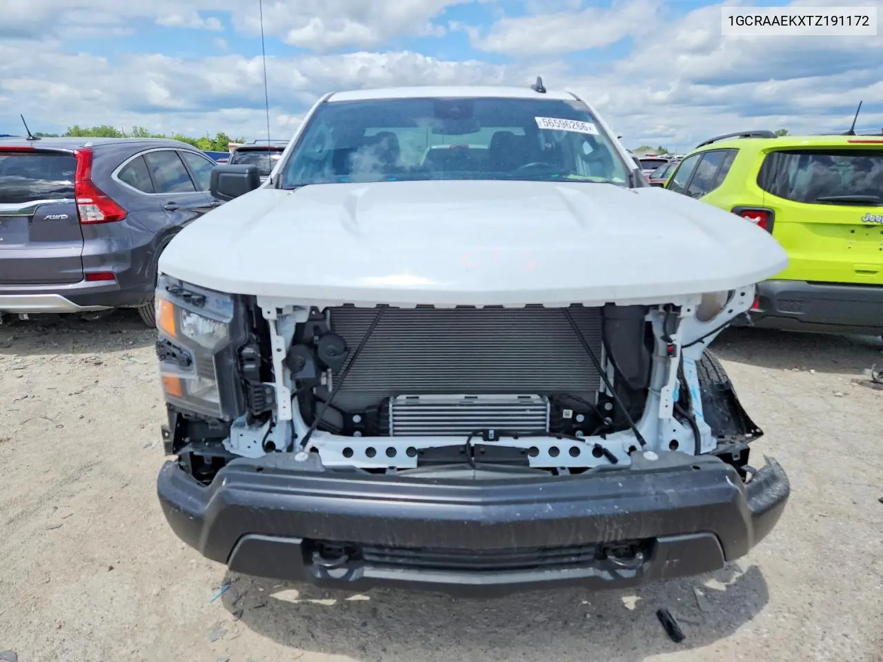 2026 Chevrolet Silverado C1500 VIN: 1GCRAAEKXTZ191172 Lot: 56596266