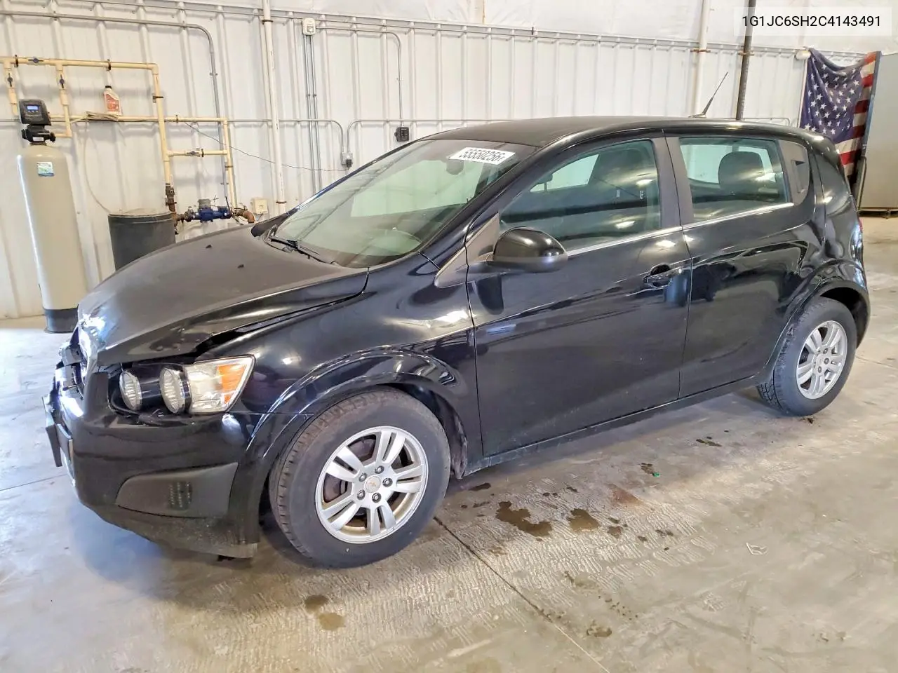 2012 Chevrolet Sonic Lt VIN: 1G1JC6SH2C4143491 Lot: 55550256