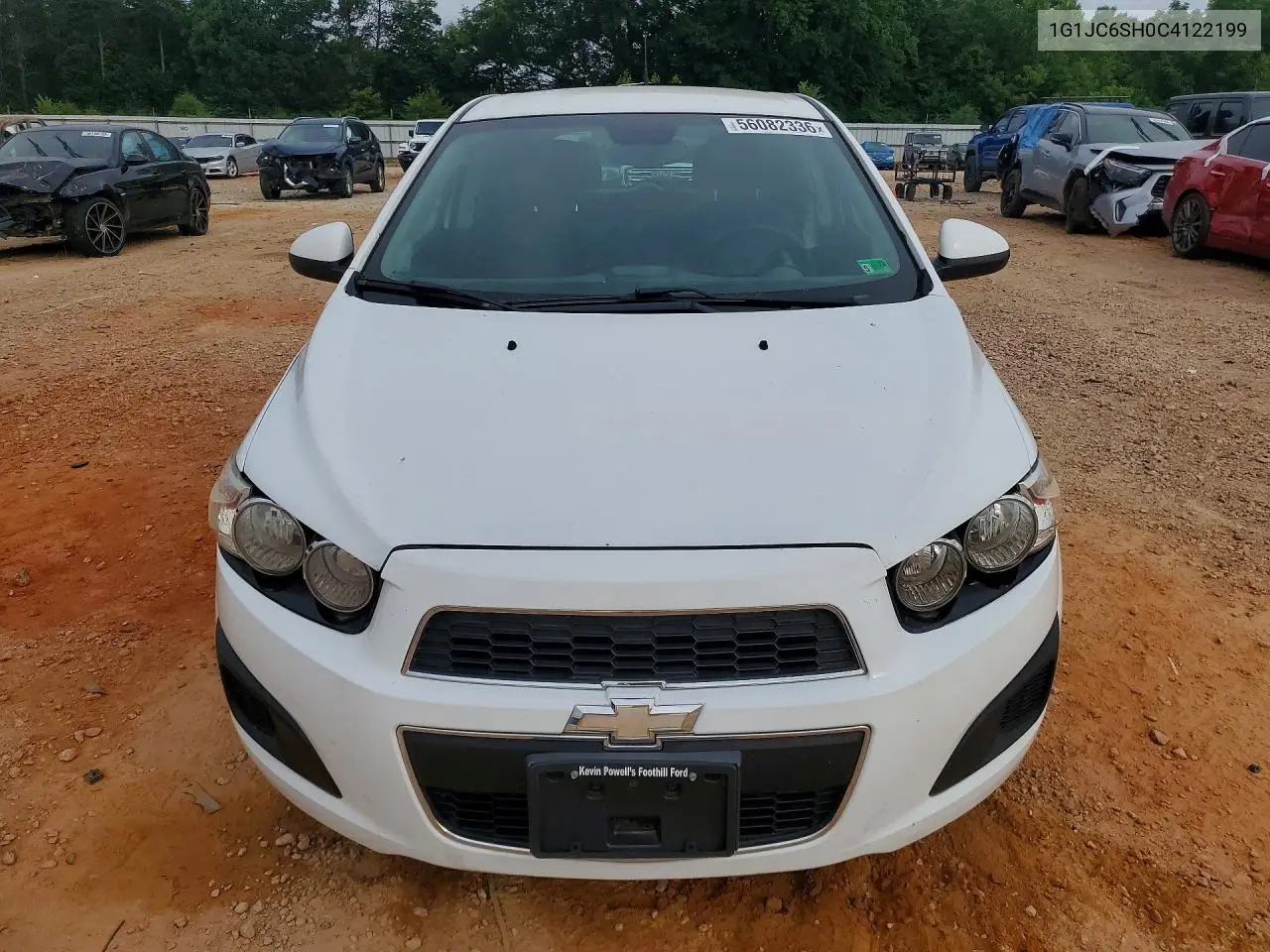 2012 Chevrolet Sonic Lt VIN: 1G1JC6SH0C4122199 Lot: 56082336