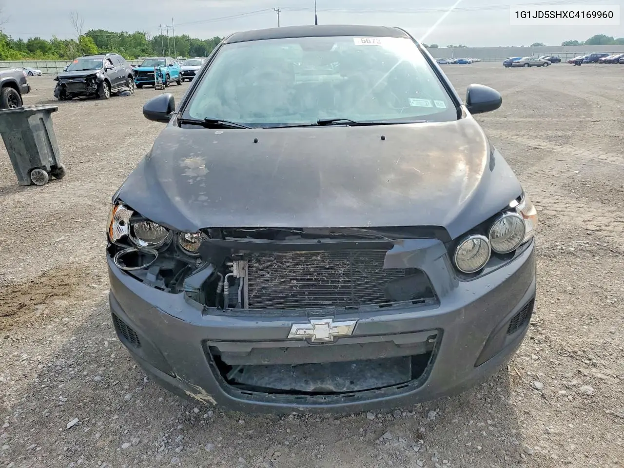 2012 Chevrolet Sonic Lt VIN: 1G1JD5SHXC4169960 Lot: 56735466