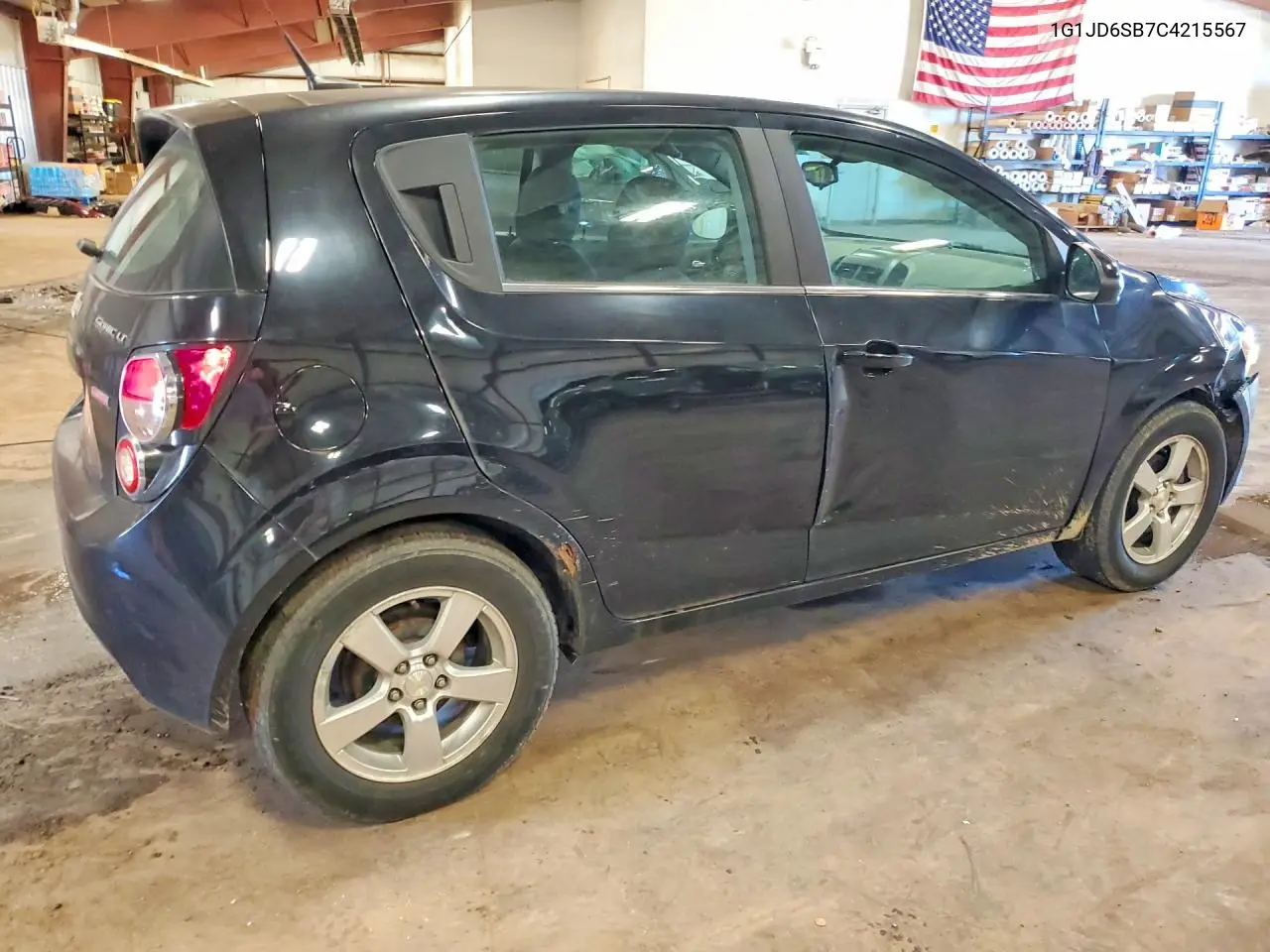 2012 Chevrolet Sonic Lt VIN: 1G1JD6SB7C4215567 Lot: 58004426