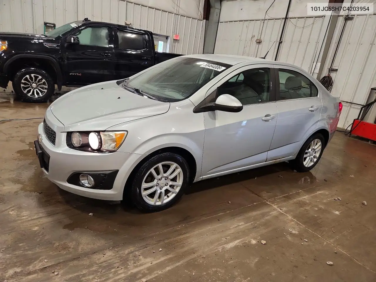 2012 Chevrolet Sonic Lt VIN: 1G1JC5SH7C4203954 Lot: 58464006