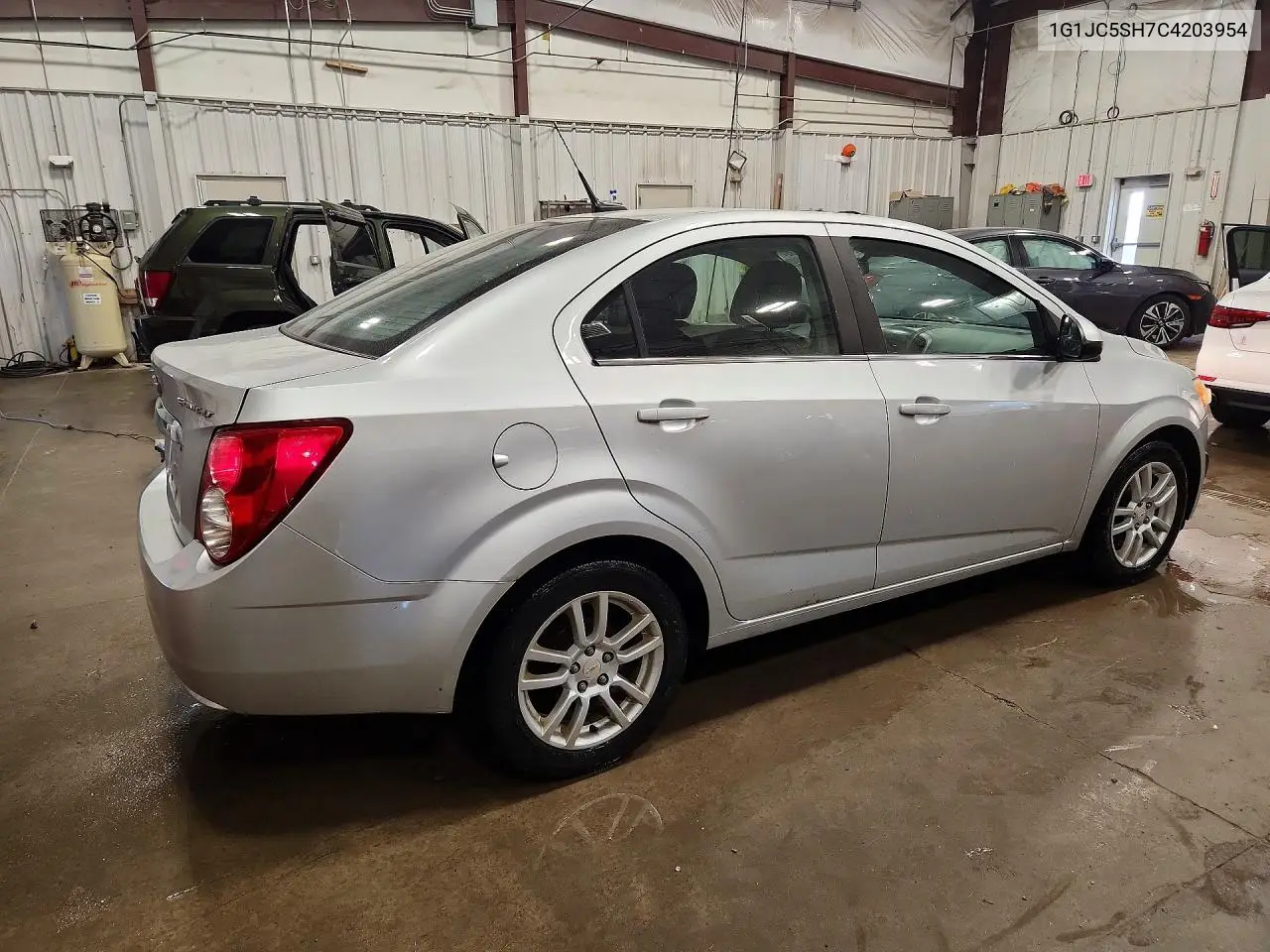 2012 Chevrolet Sonic Lt VIN: 1G1JC5SH7C4203954 Lot: 58464006
