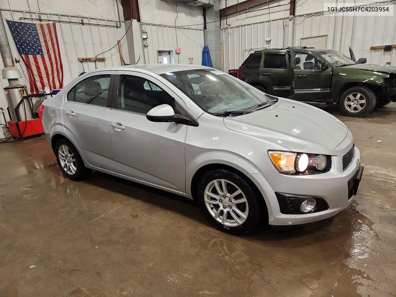 2012 Chevrolet Sonic Lt VIN: 1G1JC5SH7C4203954 Lot: 58464006