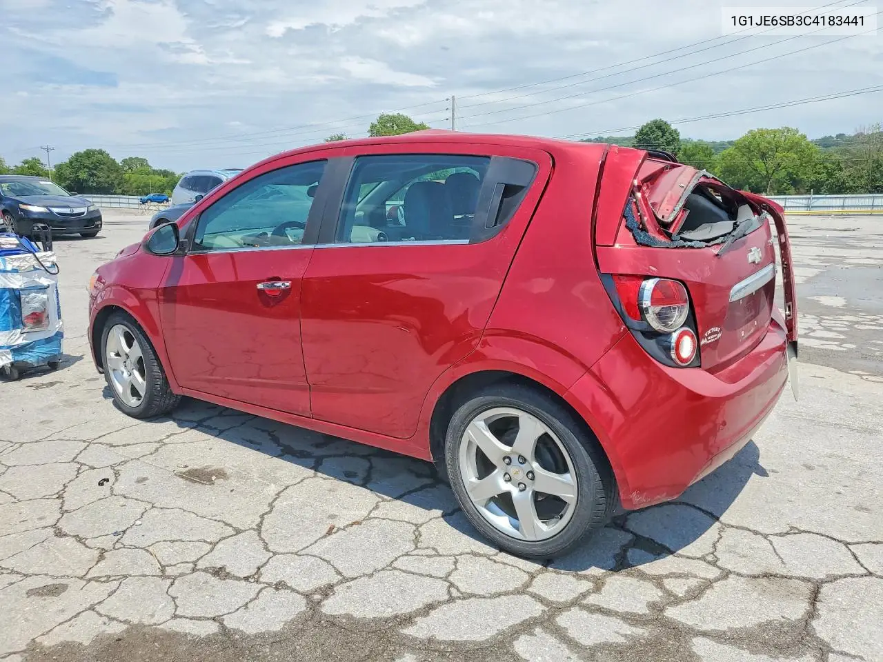 2012 Chevrolet Sonic Ltz VIN: 1G1JE6SB3C4183441 Lot: 60244946