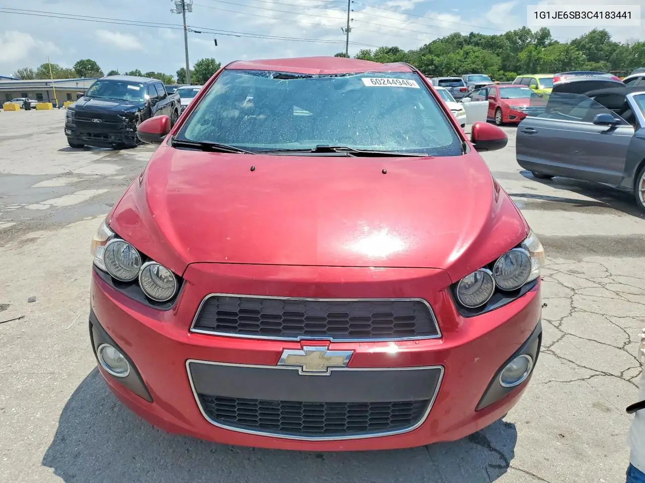 2012 Chevrolet Sonic Ltz VIN: 1G1JE6SB3C4183441 Lot: 60244946