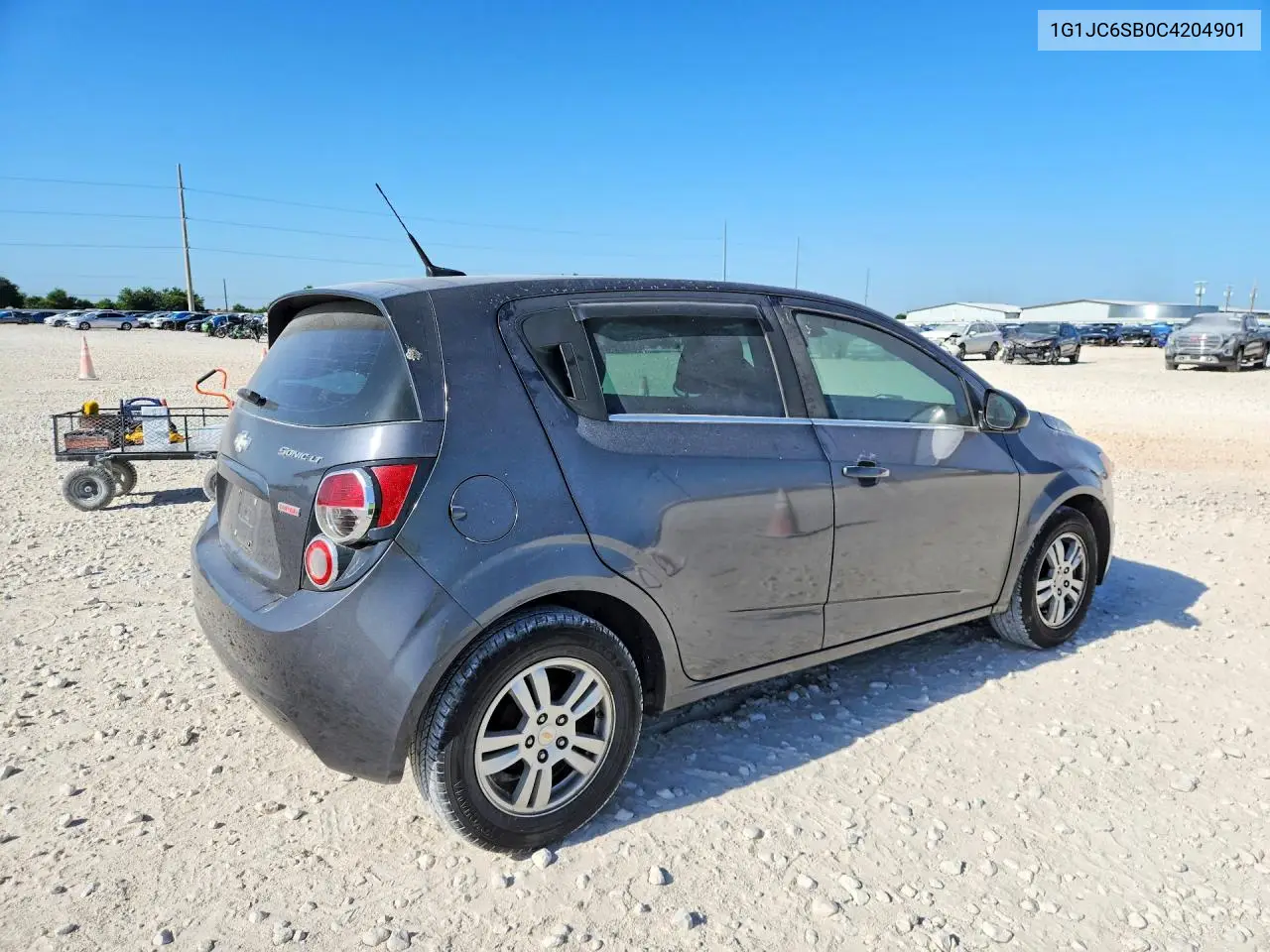 2012 Chevrolet Sonic Lt VIN: 1G1JC6SB0C4204901 Lot: 60403416