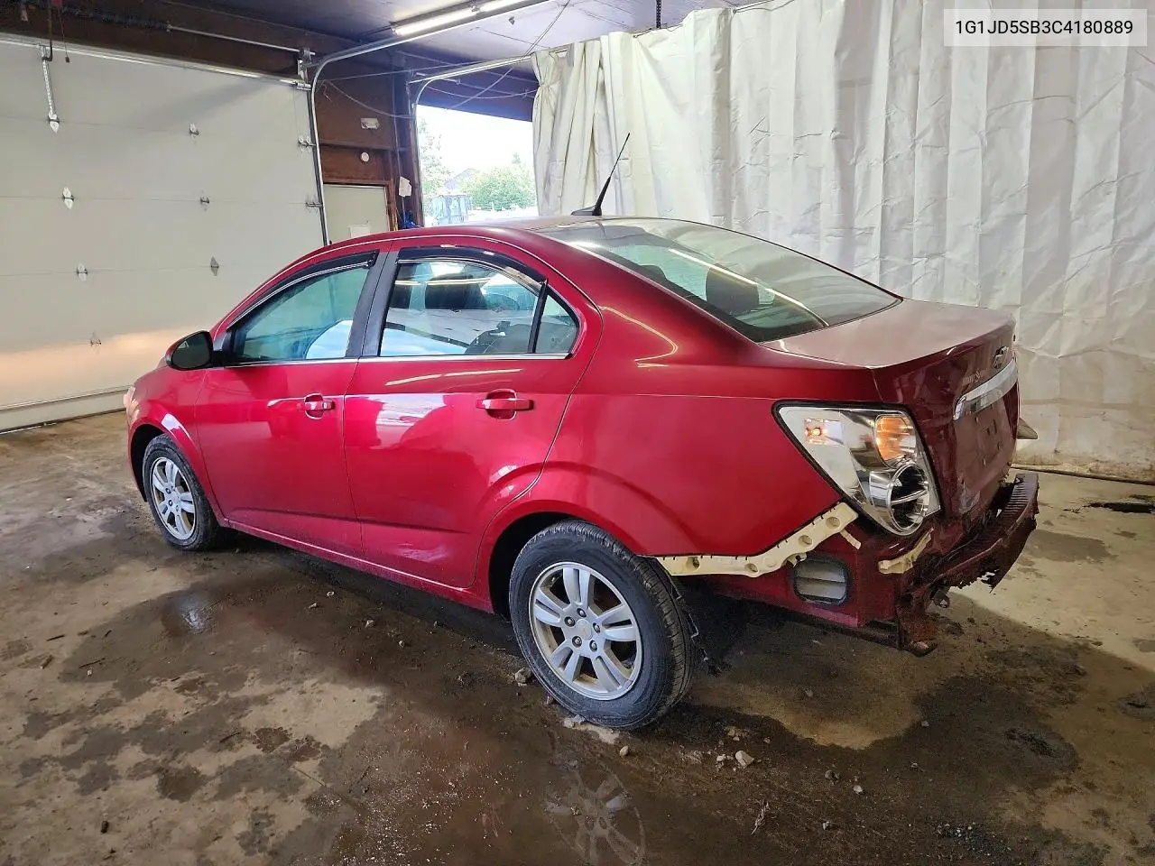 2012 Chevrolet Sonic Lt VIN: 1G1JD5SB3C4180889 Lot: 60468856