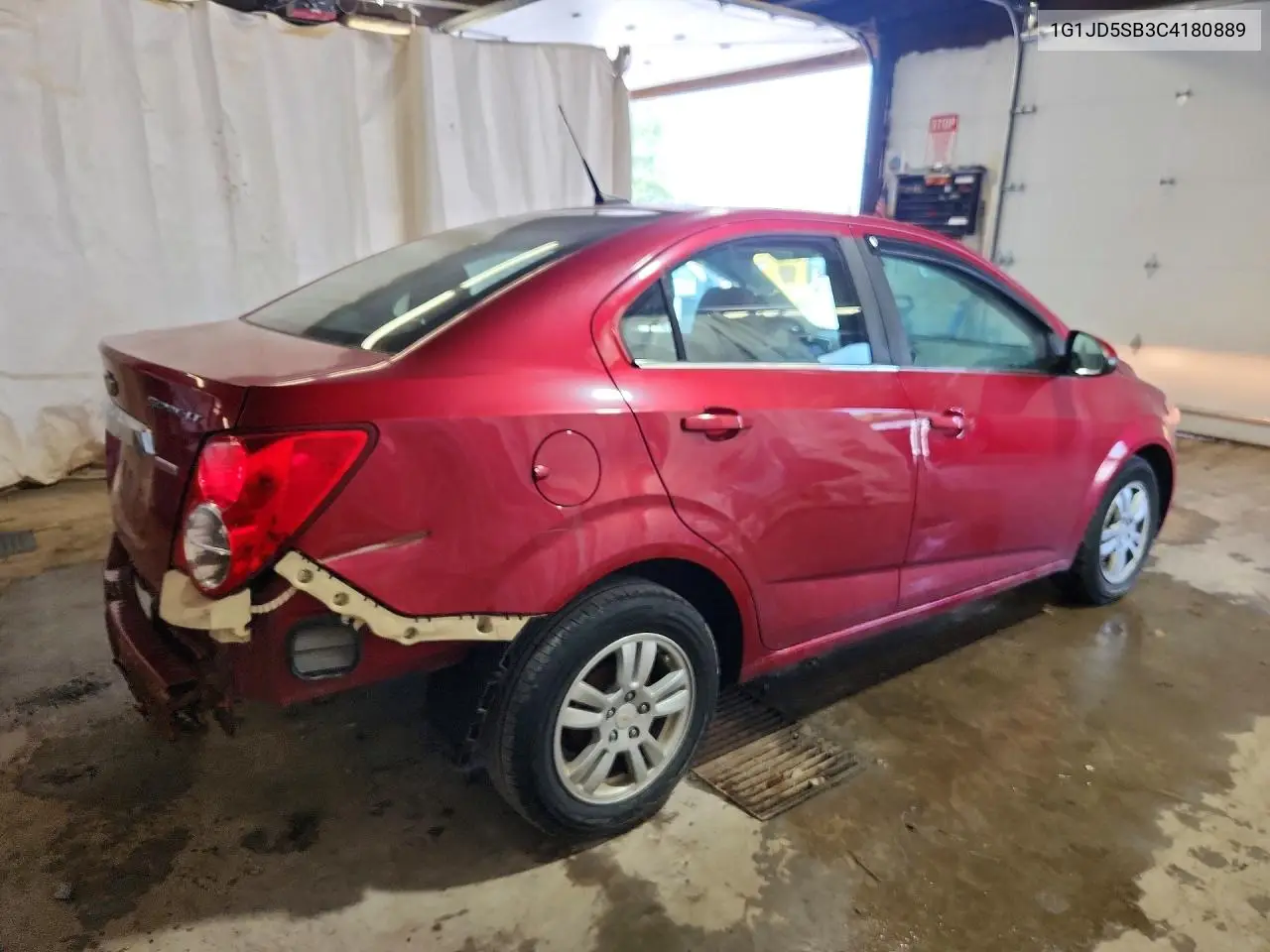 2012 Chevrolet Sonic Lt VIN: 1G1JD5SB3C4180889 Lot: 60468856