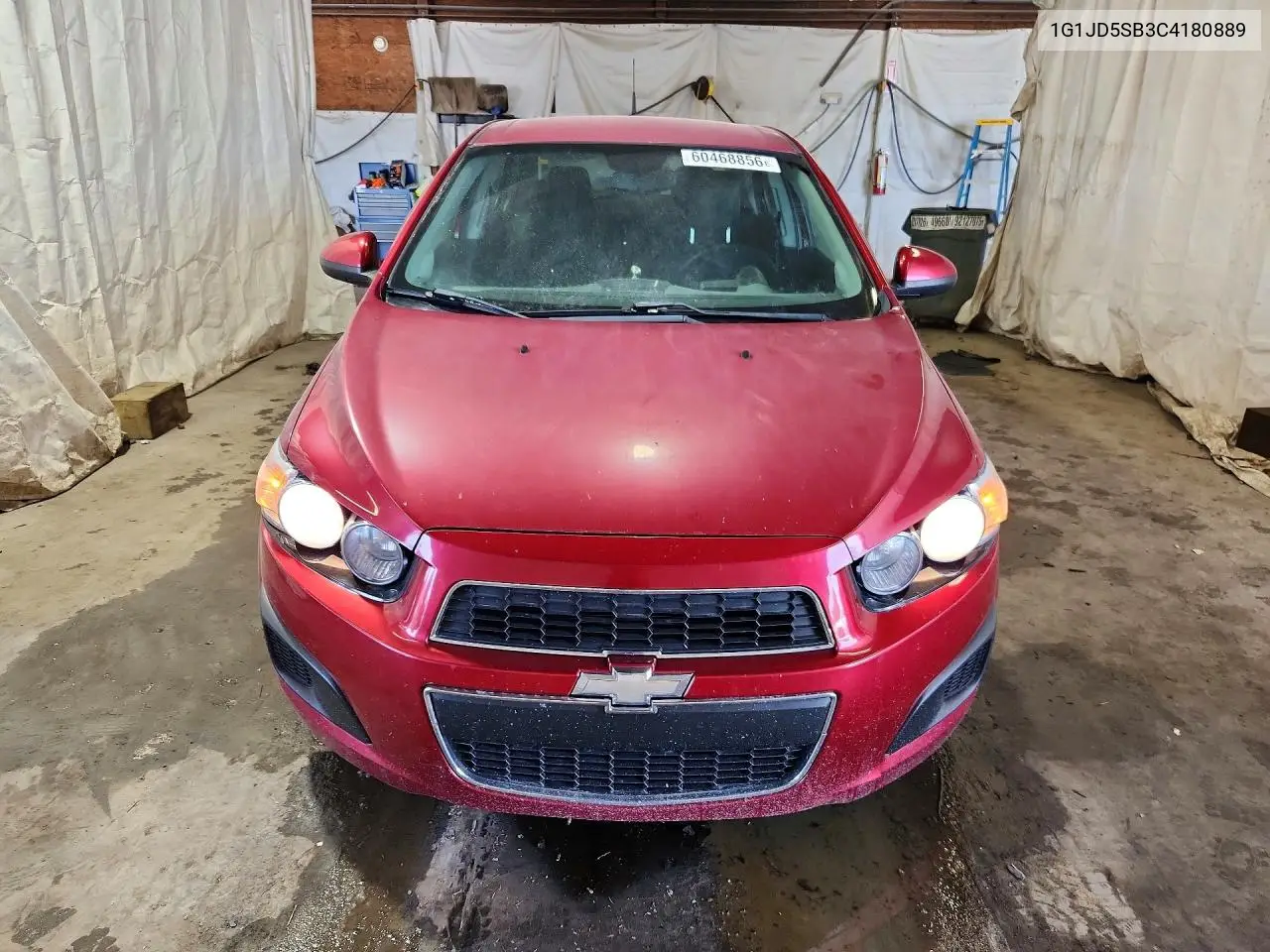 2012 Chevrolet Sonic Lt VIN: 1G1JD5SB3C4180889 Lot: 60468856