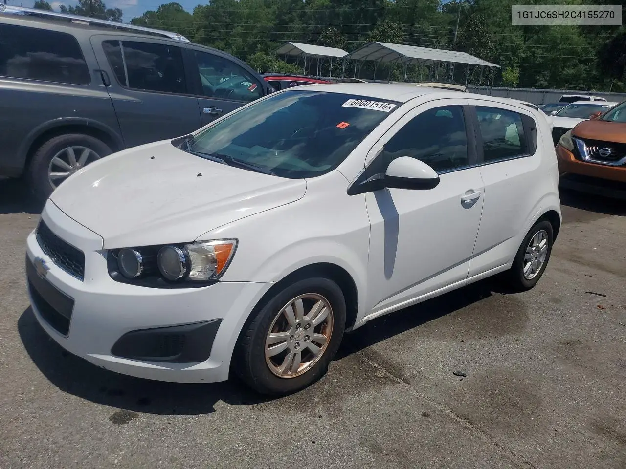 2012 Chevrolet Sonic Lt VIN: 1G1JC6SH2C4155270 Lot: 60601516