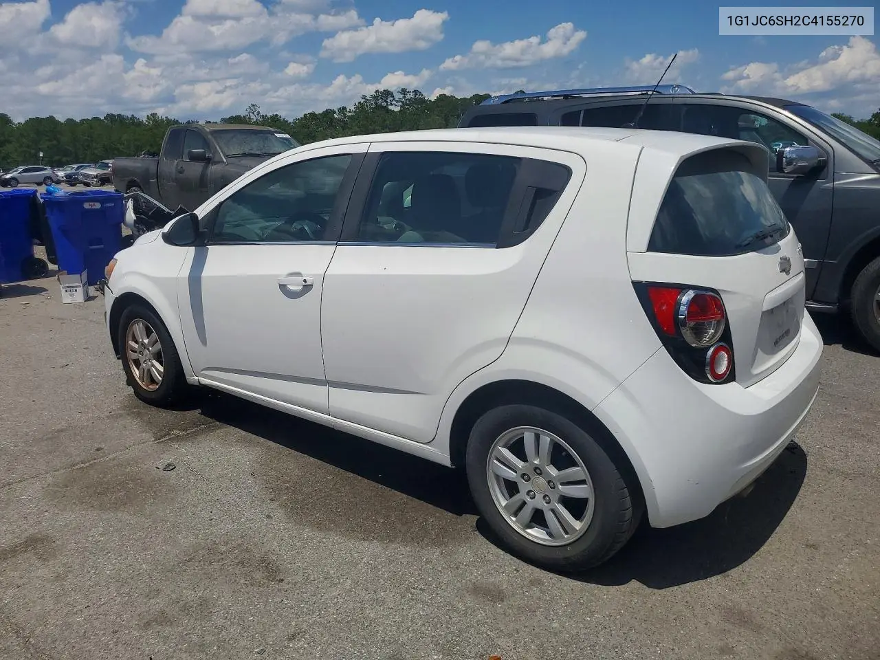 2012 Chevrolet Sonic Lt VIN: 1G1JC6SH2C4155270 Lot: 60601516