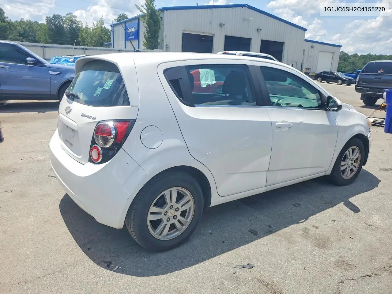 2012 Chevrolet Sonic Lt VIN: 1G1JC6SH2C4155270 Lot: 60601516