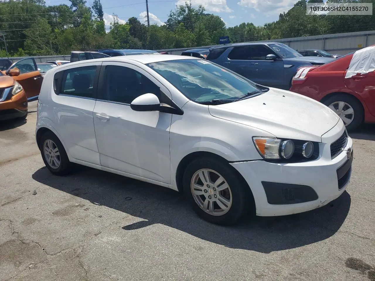 2012 Chevrolet Sonic Lt VIN: 1G1JC6SH2C4155270 Lot: 60601516