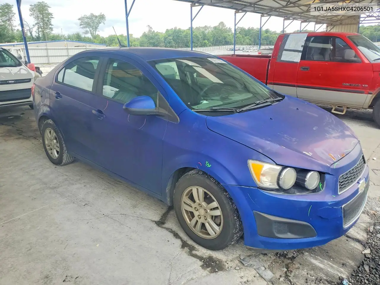 2012 Chevrolet Sonic Ls VIN: 1G1JA5SHXC4206501 Lot: 60617986