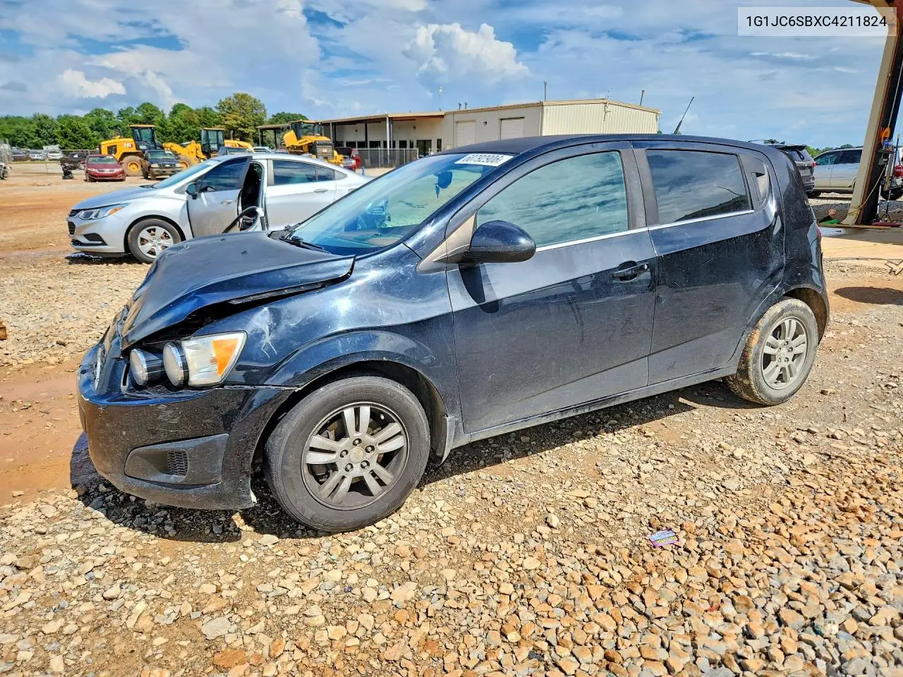 2012 Chevrolet Sonic Lt VIN: 1G1JC6SBXC4211824 Lot: 60792906