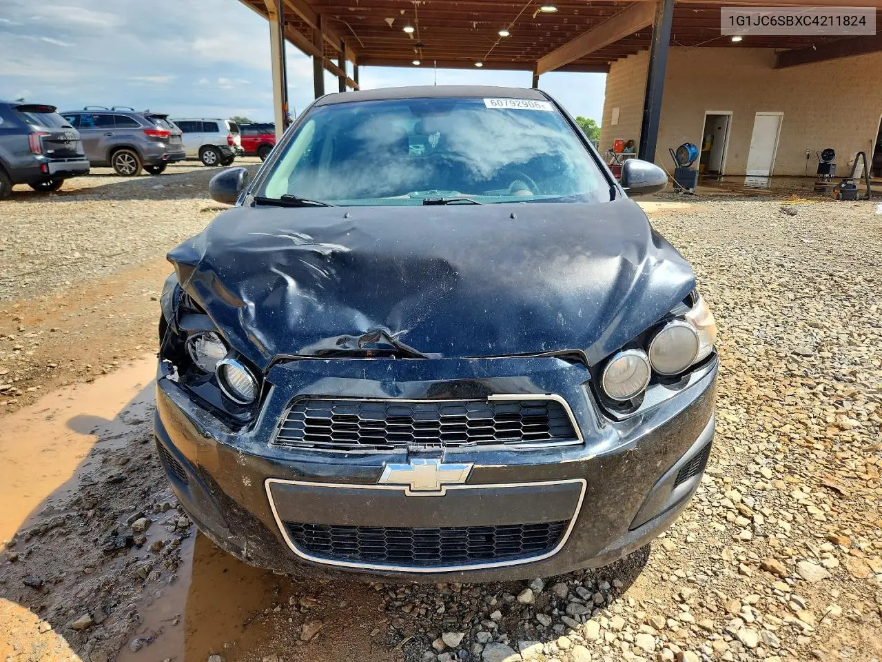 2012 Chevrolet Sonic Lt VIN: 1G1JC6SBXC4211824 Lot: 60792906