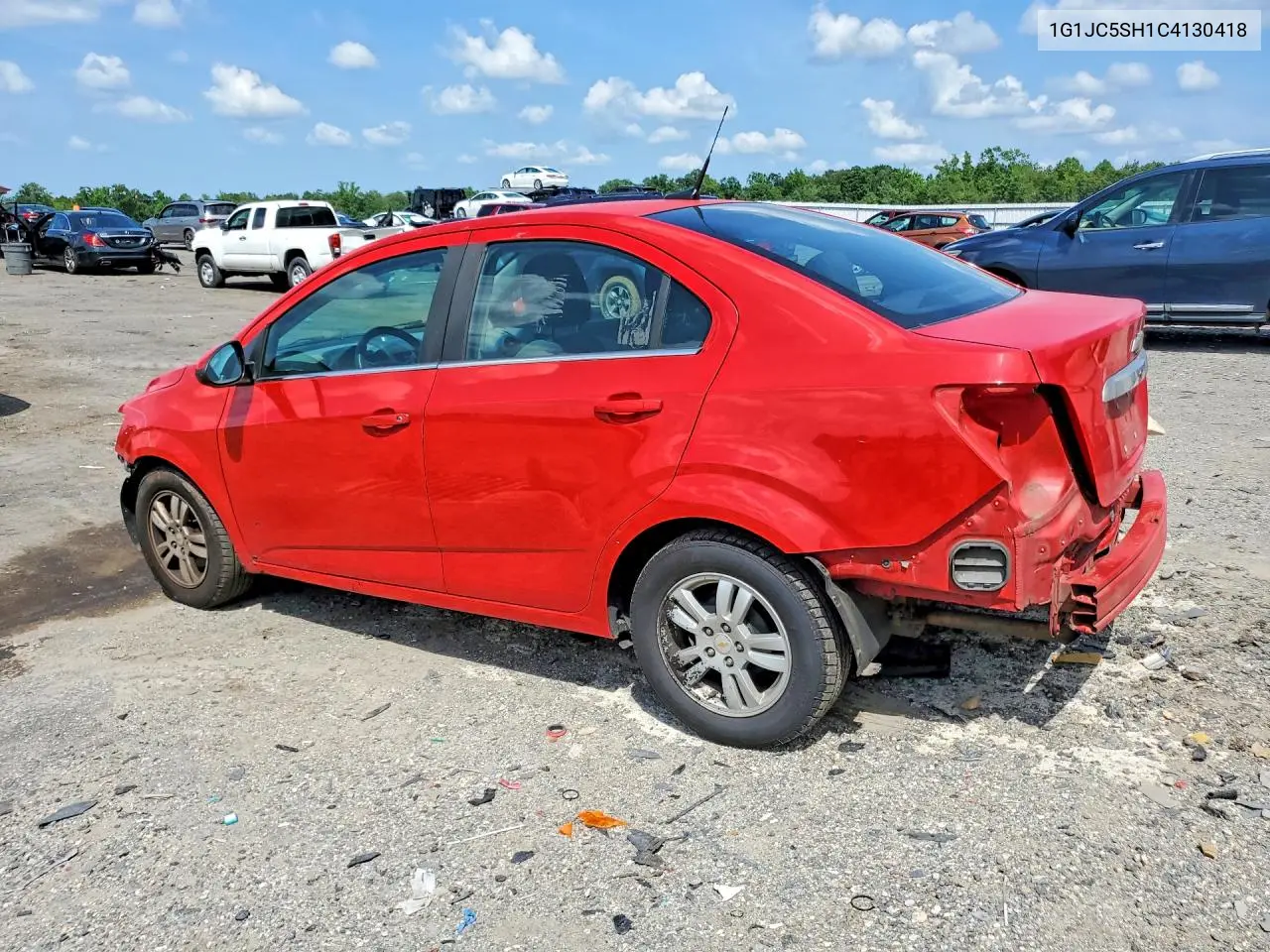 2012 Chevrolet Sonic Lt VIN: 1G1JC5SH1C4130418 Lot: 60818206