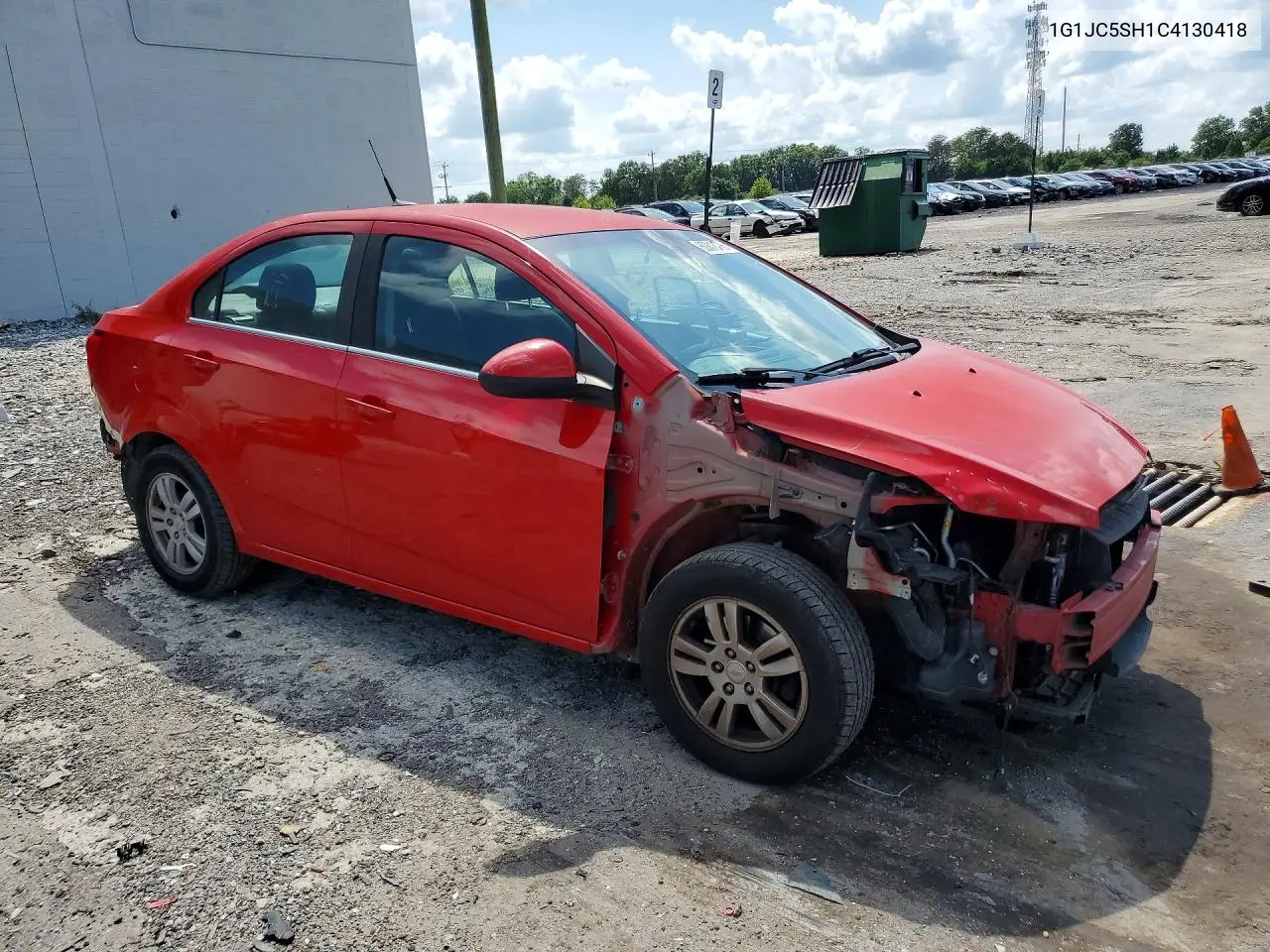 2012 Chevrolet Sonic Lt VIN: 1G1JC5SH1C4130418 Lot: 60818206