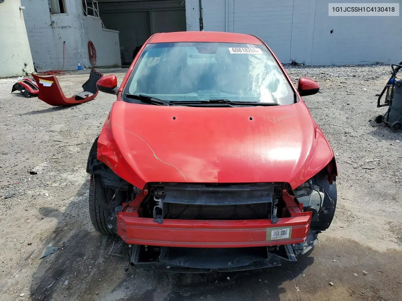 2012 Chevrolet Sonic Lt VIN: 1G1JC5SH1C4130418 Lot: 60818206
