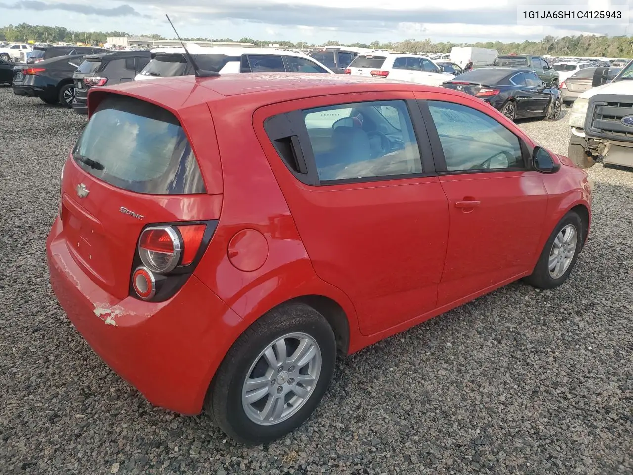 2012 Chevrolet Sonic Ls VIN: 1G1JA6SH1C4125943 Lot: 61364906