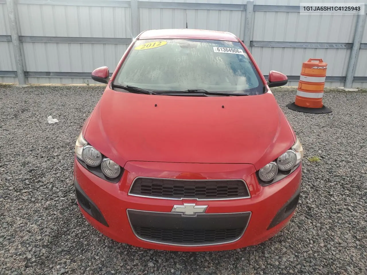 2012 Chevrolet Sonic Ls VIN: 1G1JA6SH1C4125943 Lot: 61364906