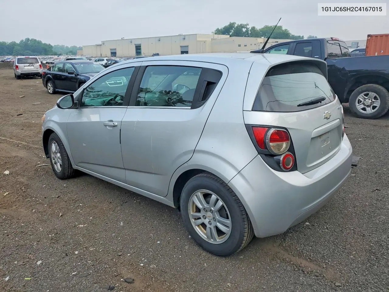 2012 Chevrolet Sonic Lt VIN: 1G1JC6SH2C4167015 Lot: 61737486