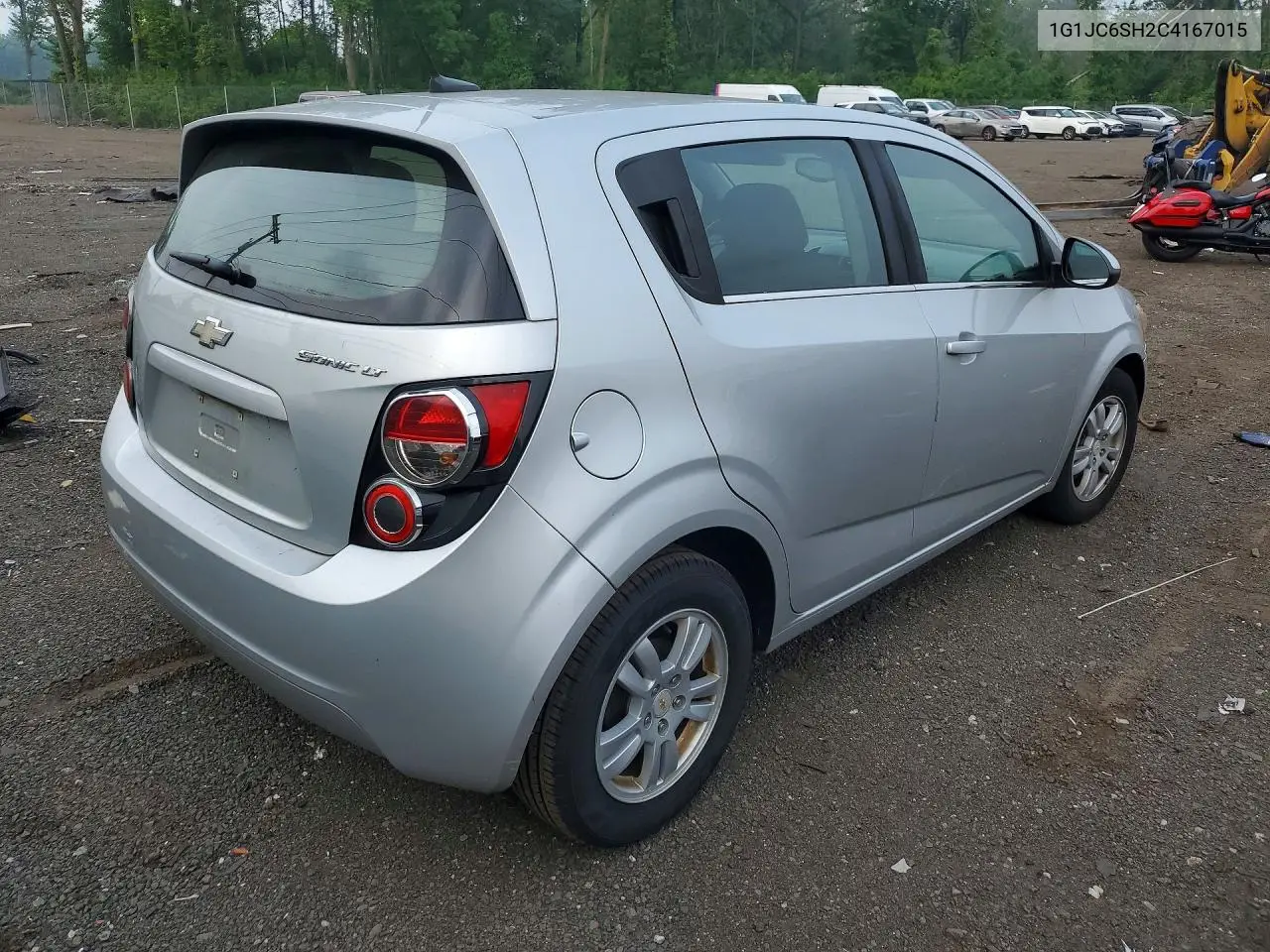 2012 Chevrolet Sonic Lt VIN: 1G1JC6SH2C4167015 Lot: 61737486