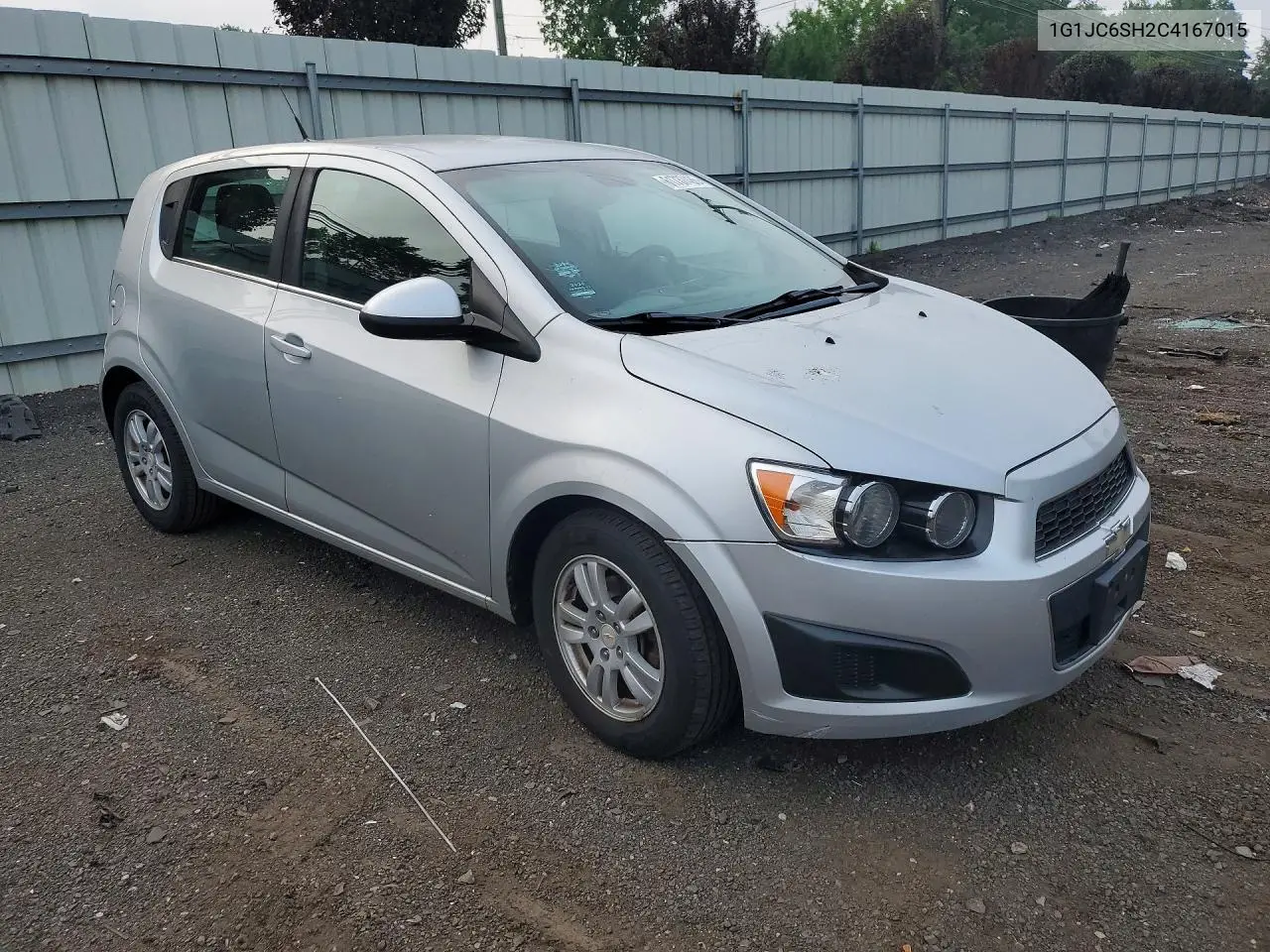 2012 Chevrolet Sonic Lt VIN: 1G1JC6SH2C4167015 Lot: 61737486