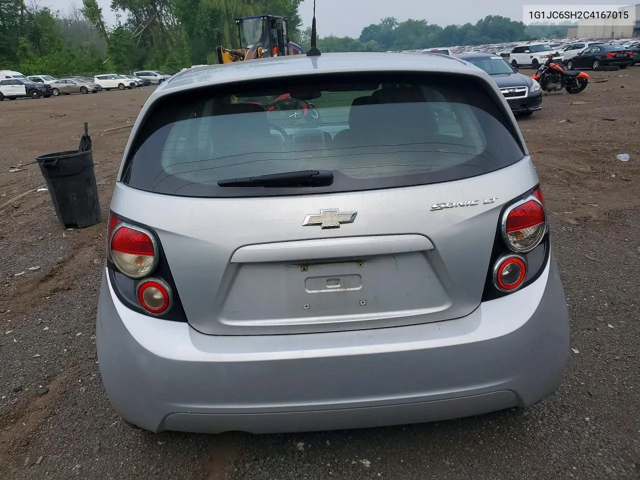 2012 Chevrolet Sonic Lt VIN: 1G1JC6SH2C4167015 Lot: 61737486